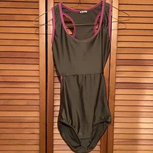 Women’s Jule Green/Pink Leotard